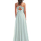 Lotte Spaghetti Straps Floor-Length  Chiffon Bridesmaid Dresses