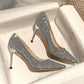 Sequin Rhinestone High Heels Party Shoes