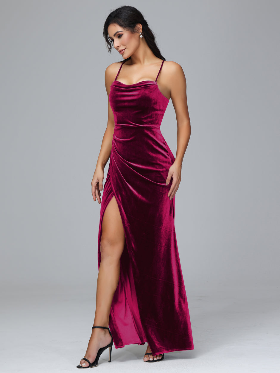 Velvet Bridesmaid Dresses