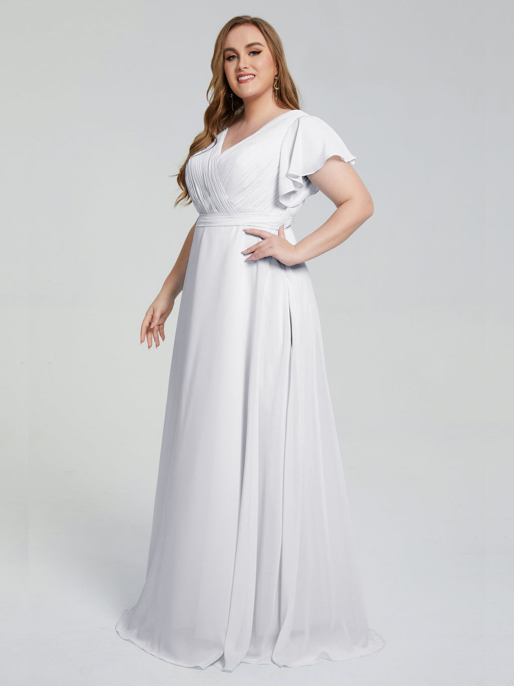 White Bridesmaid Dresses Long Bridesmaid Dresses With Short Sleeves V White Bridesmaid Dresses Long Bridesmaid Dresses With Short Sleeves V