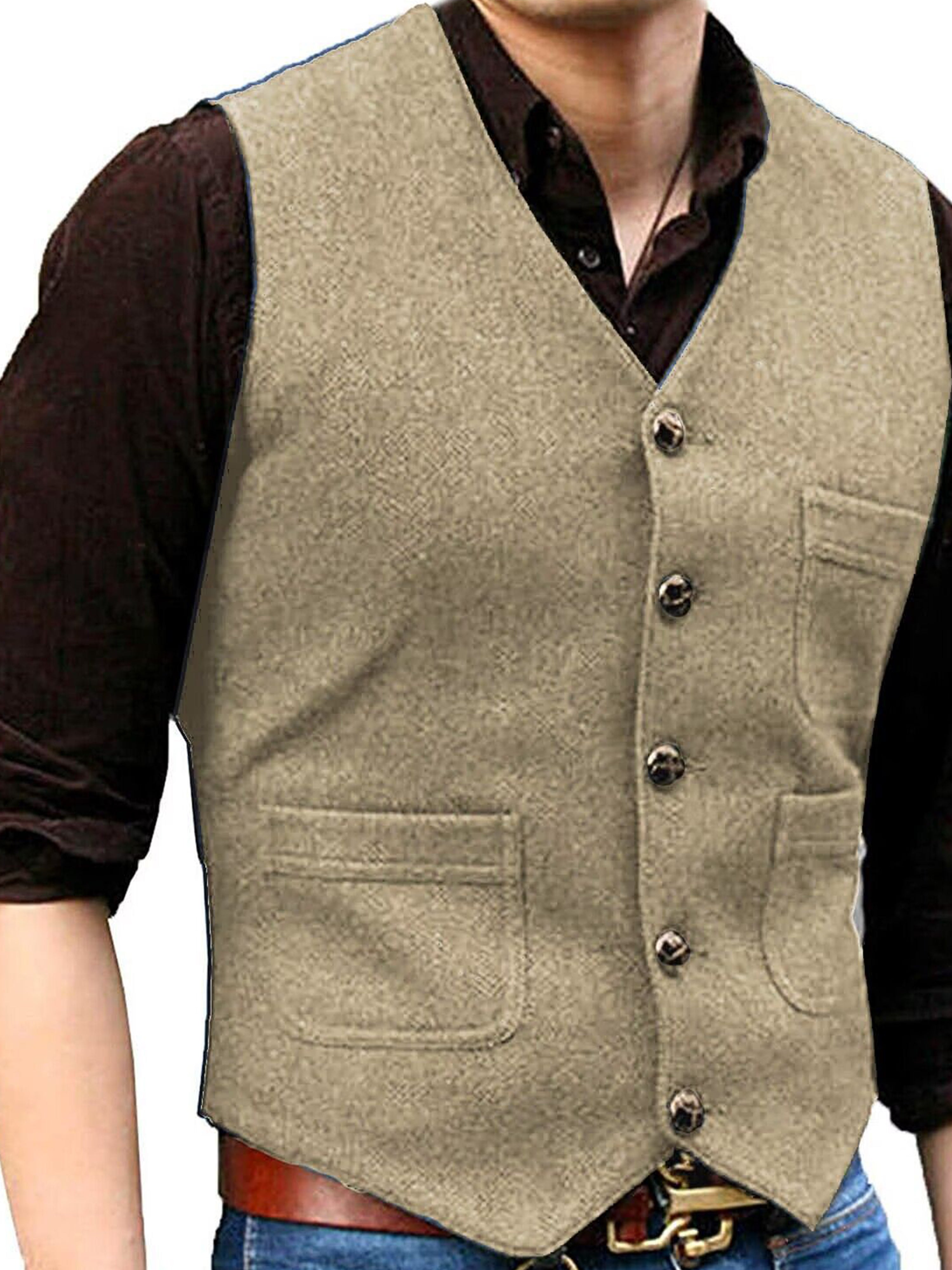 Vest Wedding Groom Best Man Vest Business Slim