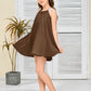 Fluffy Lace Straps Chiffon Junior Bridesmaid Dress