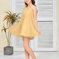 Fluffy Lace Straps Chiffon Junior Bridesmaid Dress