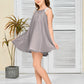 Fluffy Lace Straps Chiffon Junior Bridesmaid Dress