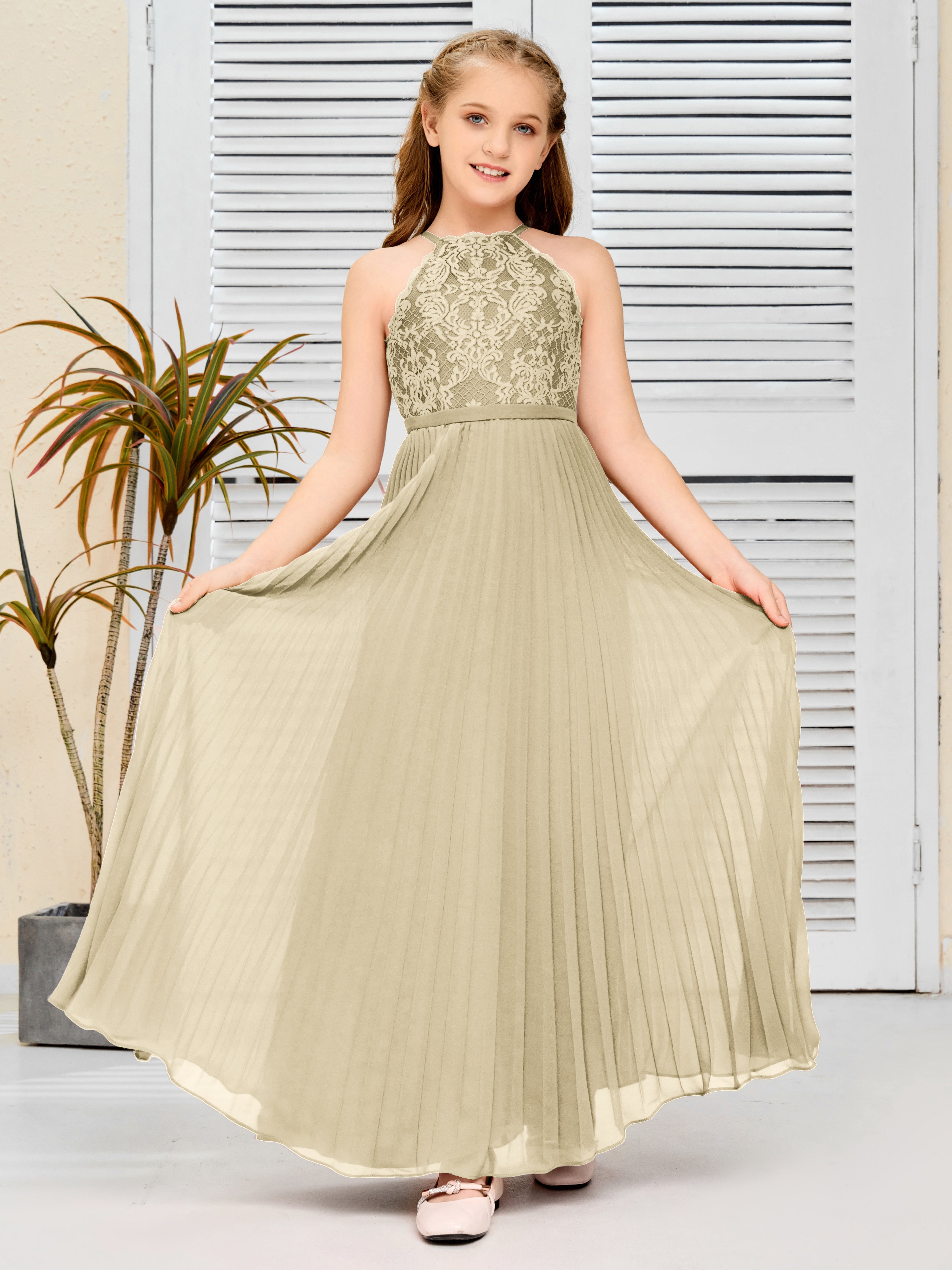 Gold jr bridesmaid dresses best sale