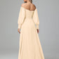 Mirabelle Long Sleeves Off Shoulder Chiffon Bridesmaid Dresses