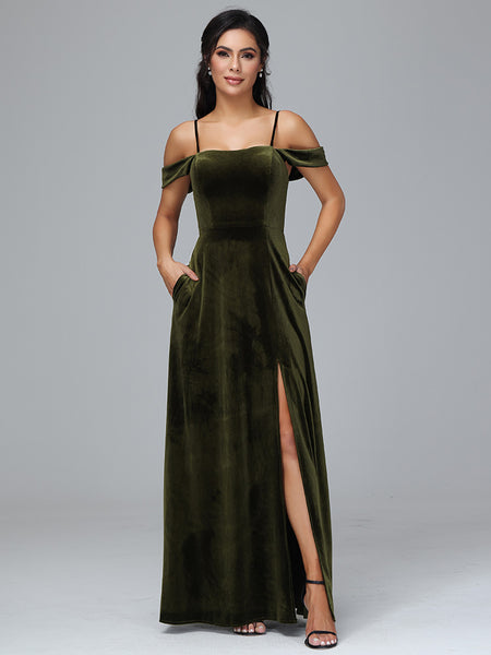 Velvet bridesmaid clearance dresses uk