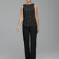 Pantsuit Separates Floor length Chiffon Mother of the Bride Dress