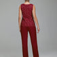 Pantsuit Separates Floor length Chiffon Mother of the Bride Dress