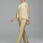 Pantsuit Separates Floor length Chiffon Mother of the Bride Dress