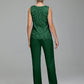 Pantsuit Separates Floor length Chiffon Mother of the Bride Dress