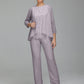 Pantsuit Separates Floor length Chiffon Mother of the Bride Dress