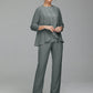 Pantsuit Separates Floor length Chiffon Mother of the Bride Dress