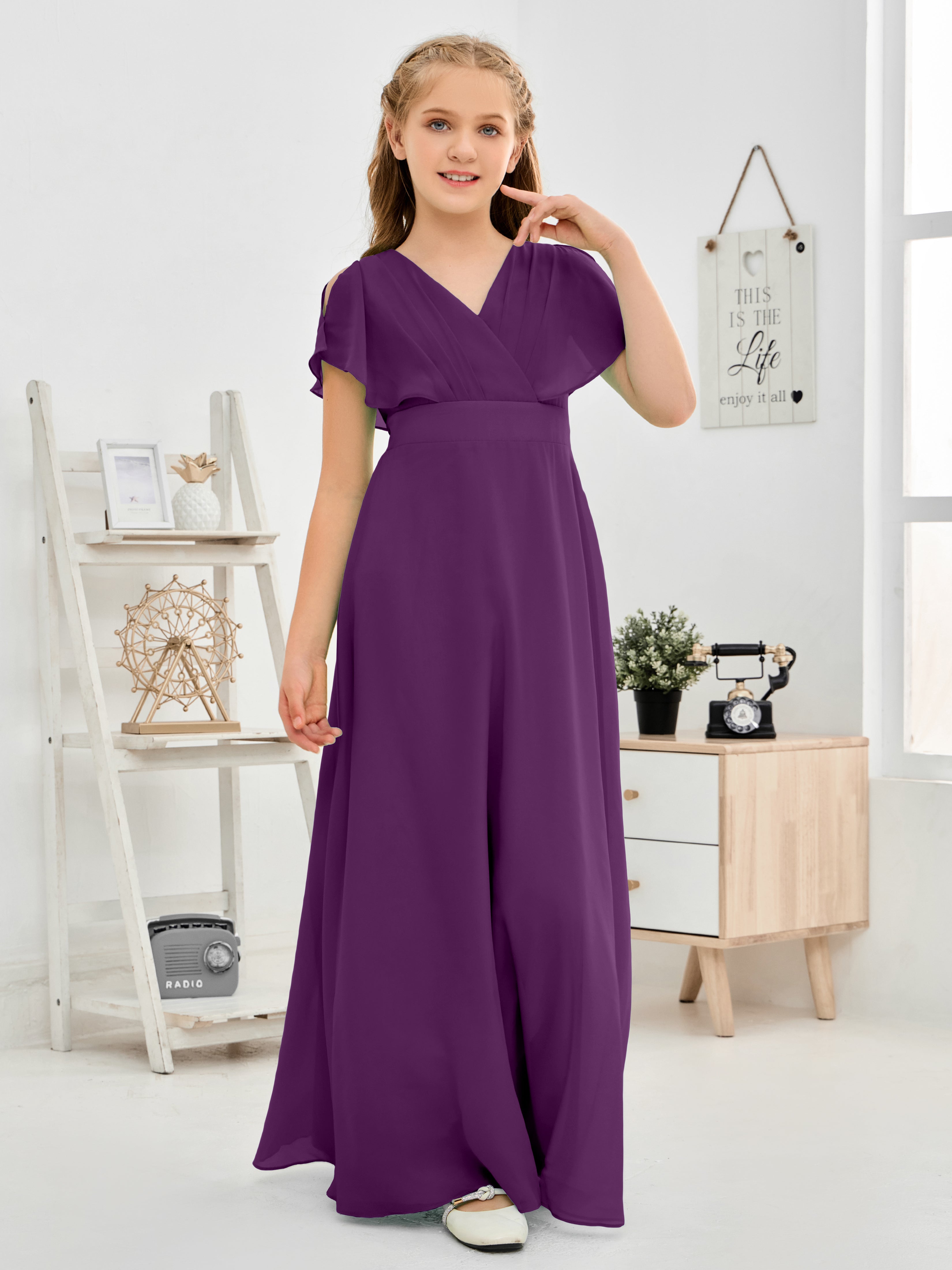 Grape bridesmaid dresses uk best sale