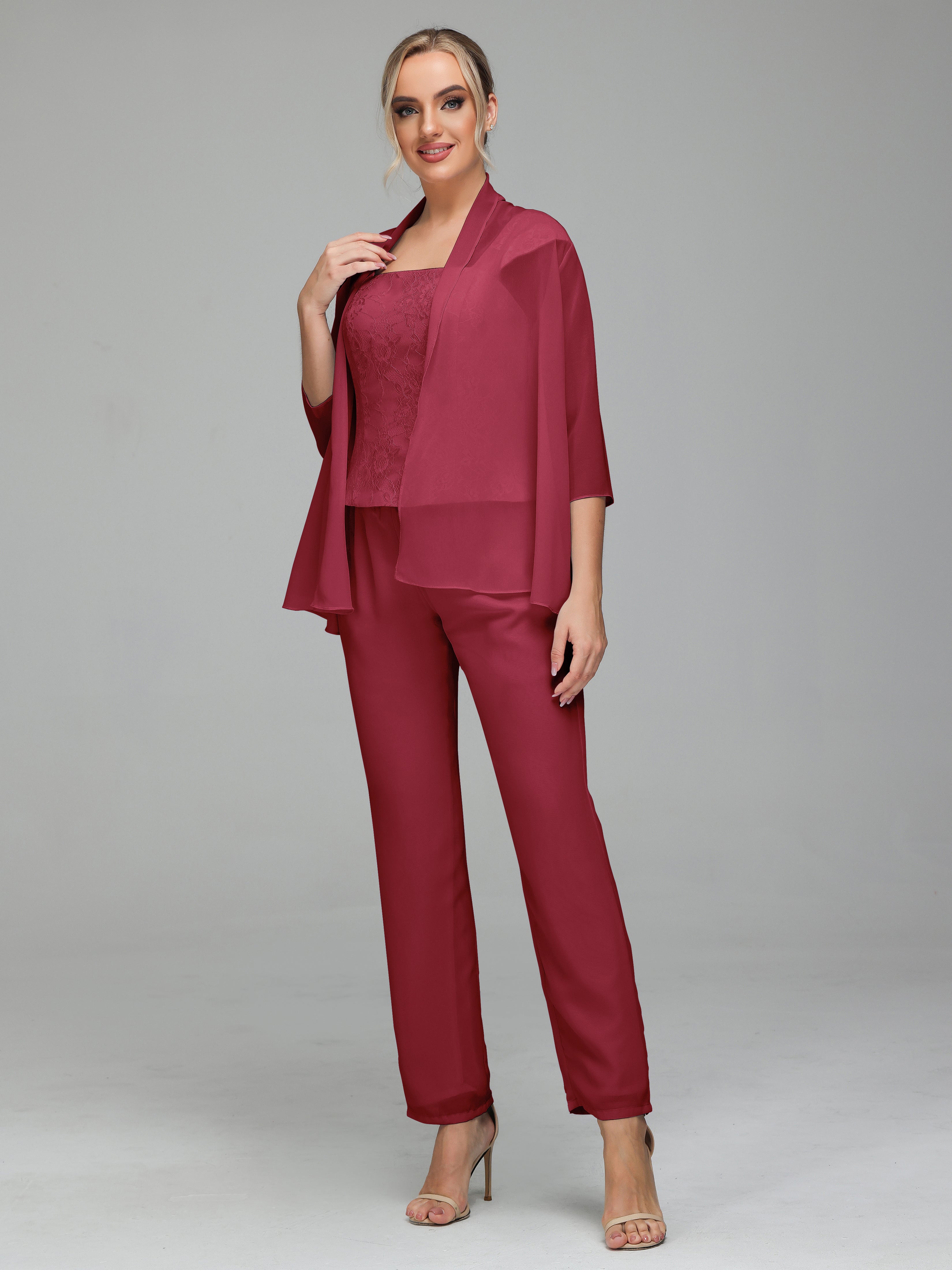 Linen pant suits mother bride online