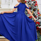 Sleeves Off Shoulder Chiffon Junior Bridesmaid Dress