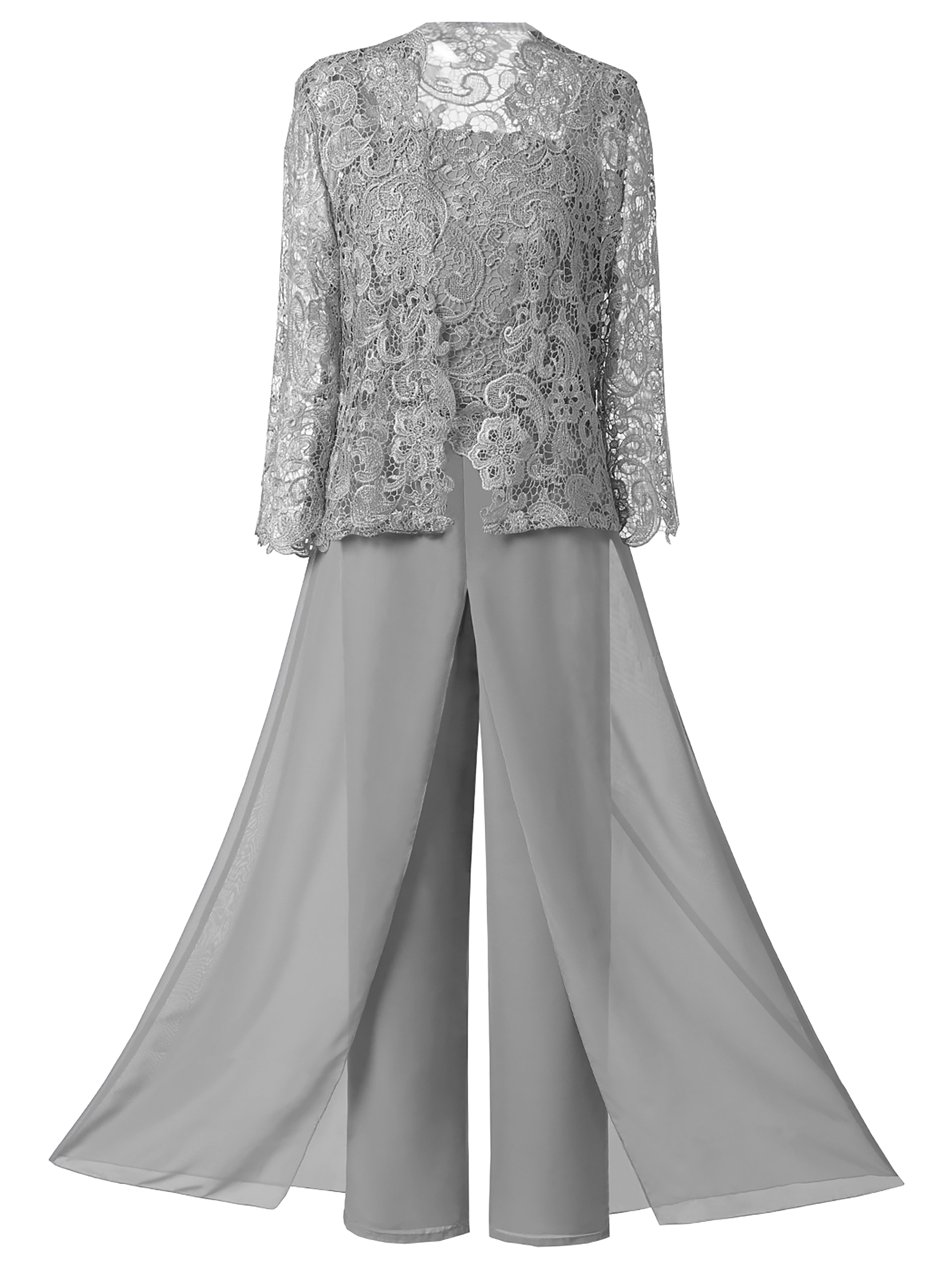 Silver orders mother of the bride pant suits