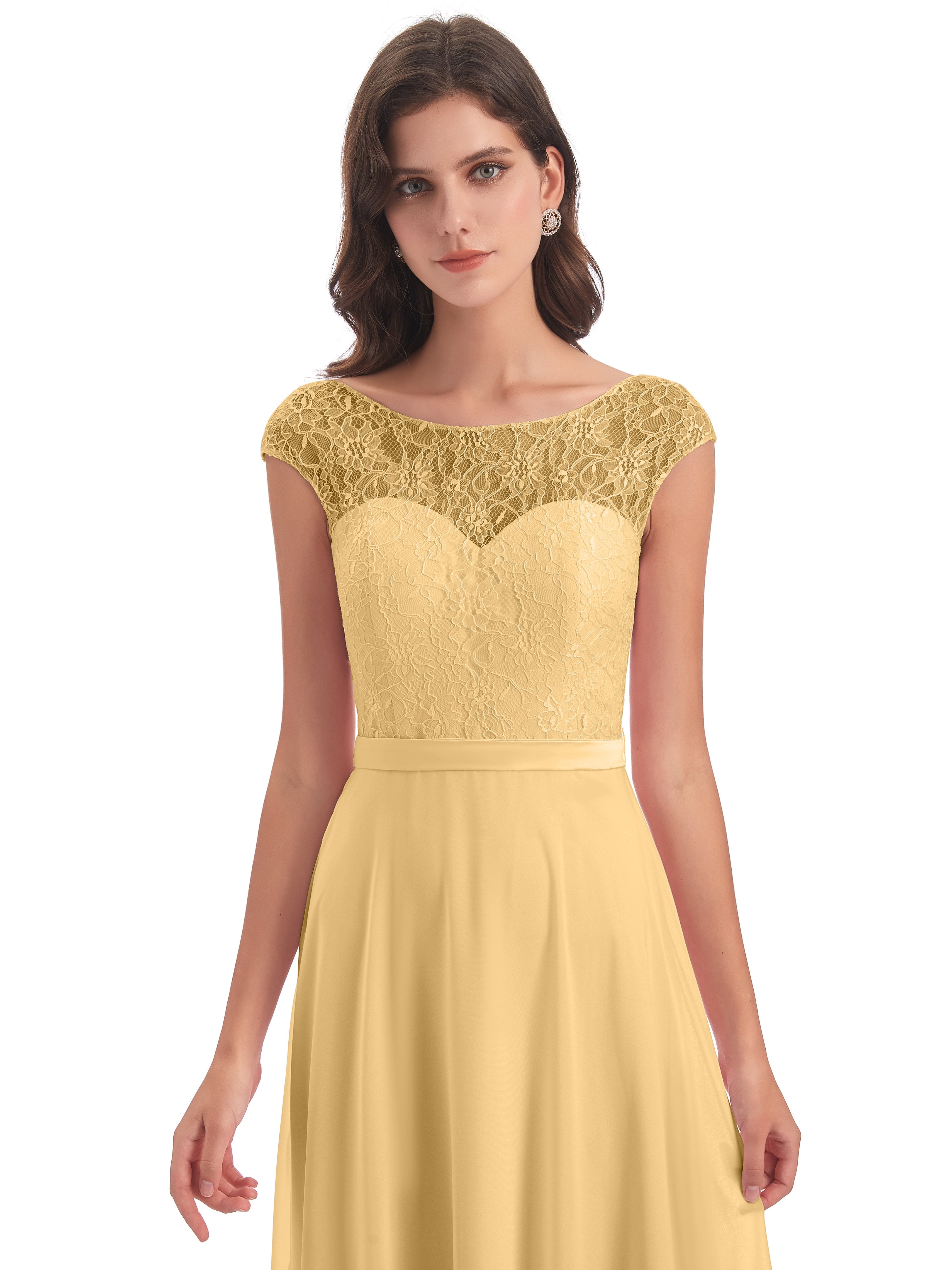 Elegant lace dress with sleeves best sale