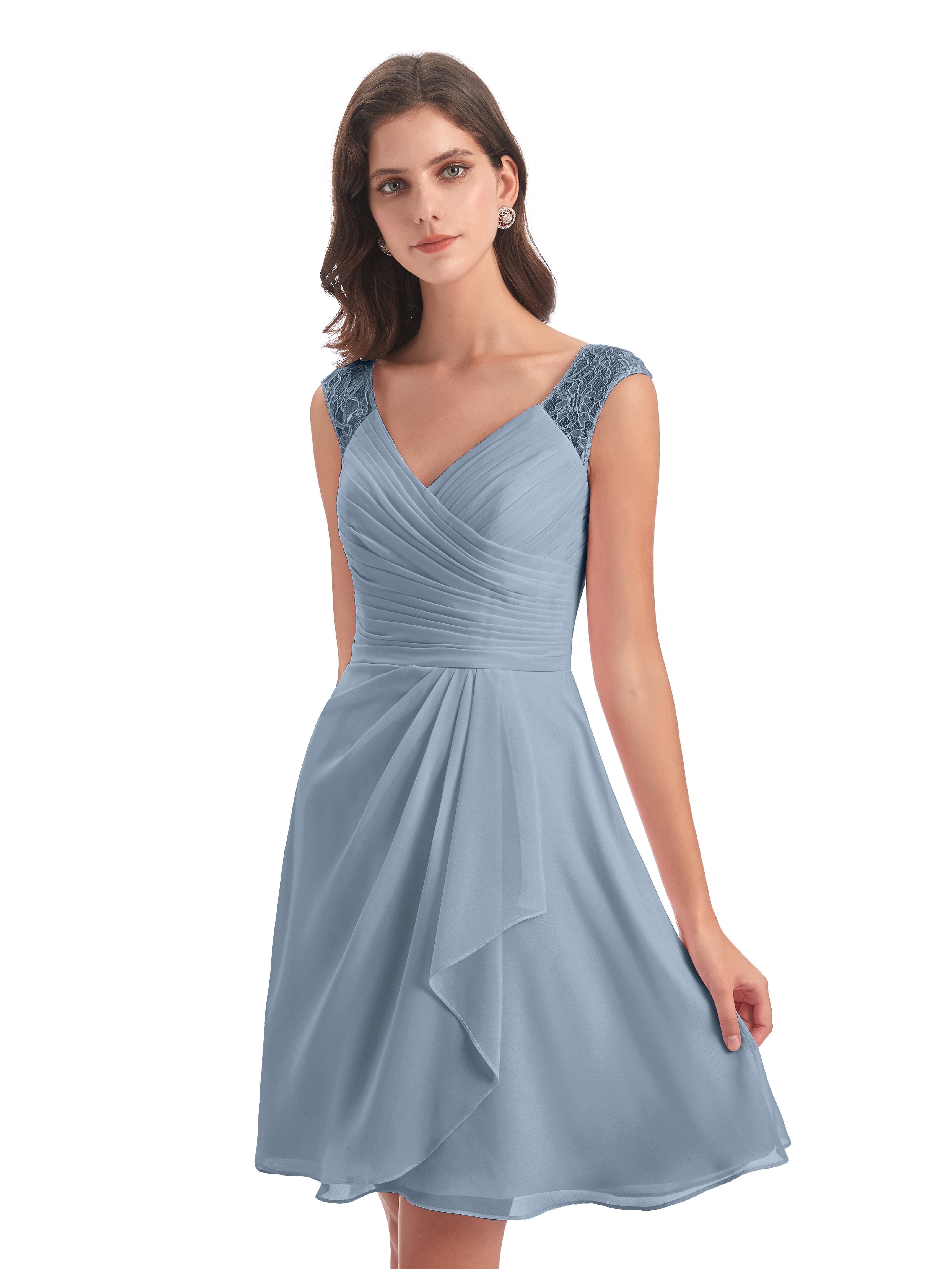 Mini Bridesmaid Dresses Full UK Size 4 34 Cicinia