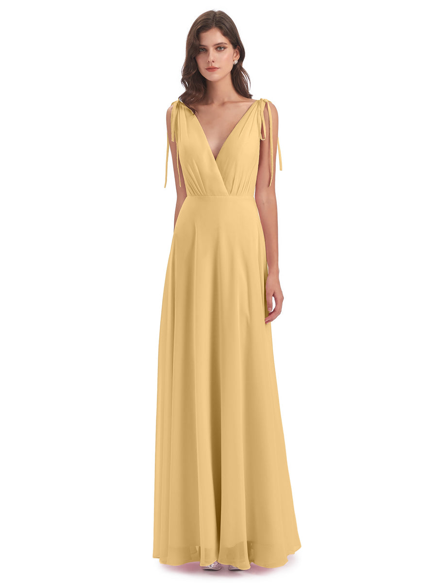 Evelyn - Elegant chiffon dress