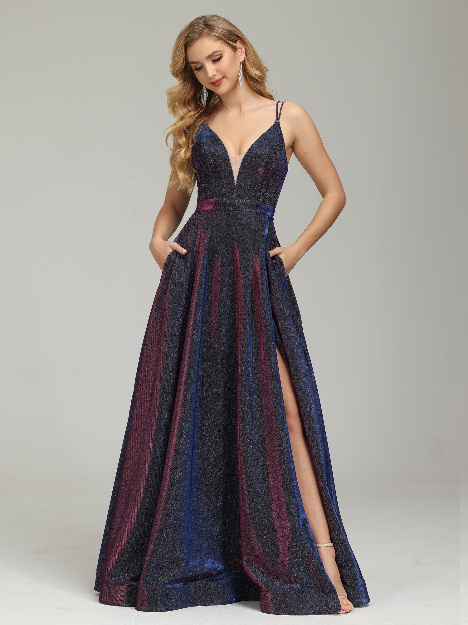 Iridescent bridesmaid hot sale dresses