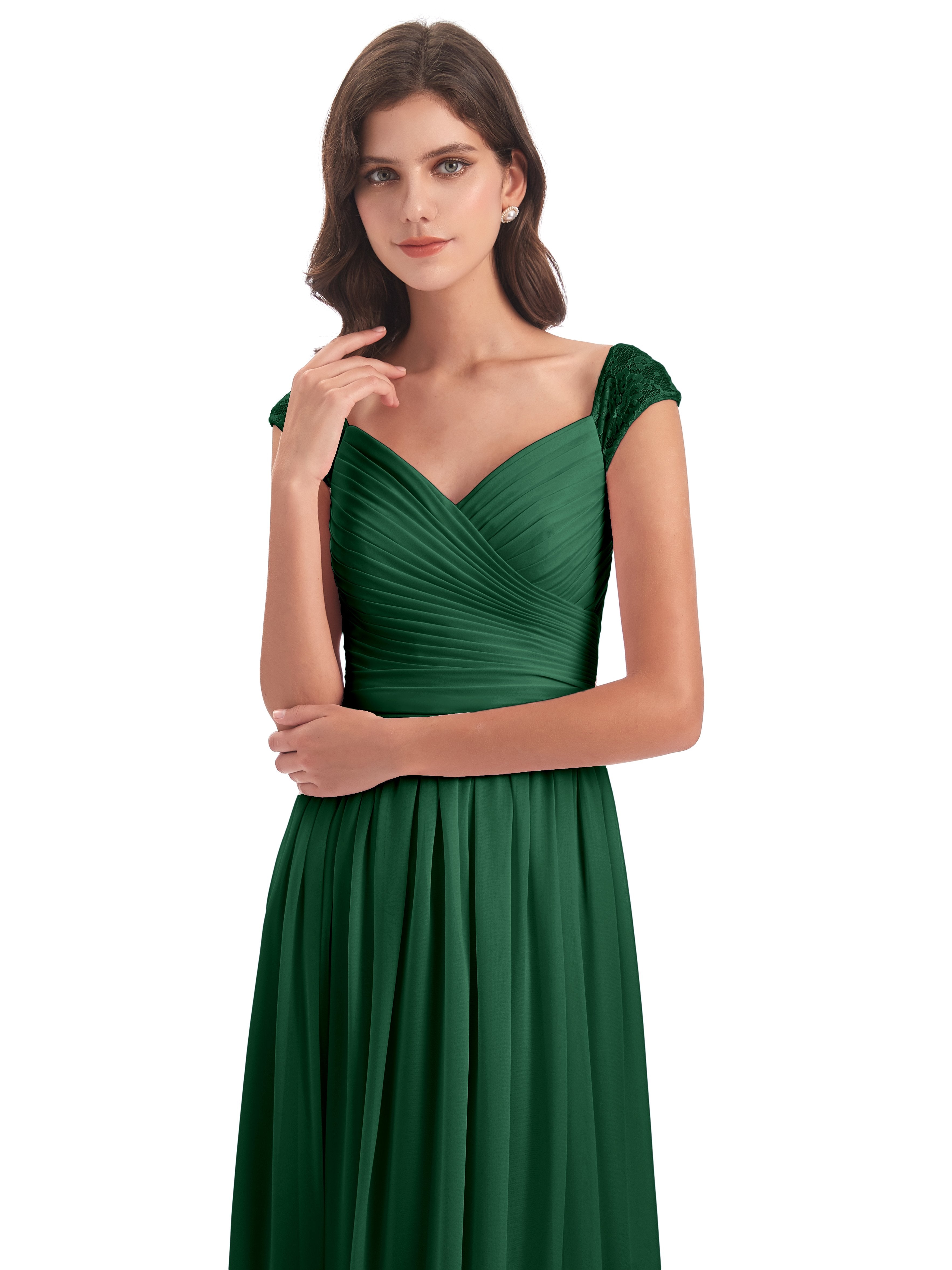 Ivy green bridesmaid dresses best sale