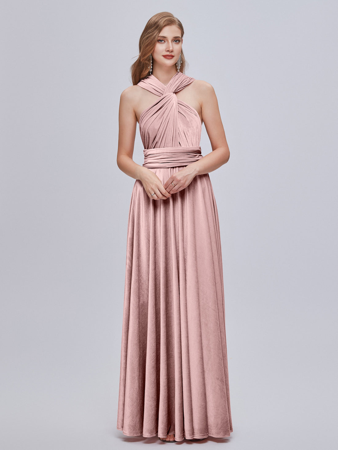 Juliet Gorgeous Convertible Velvet Bridesmaid Dresses