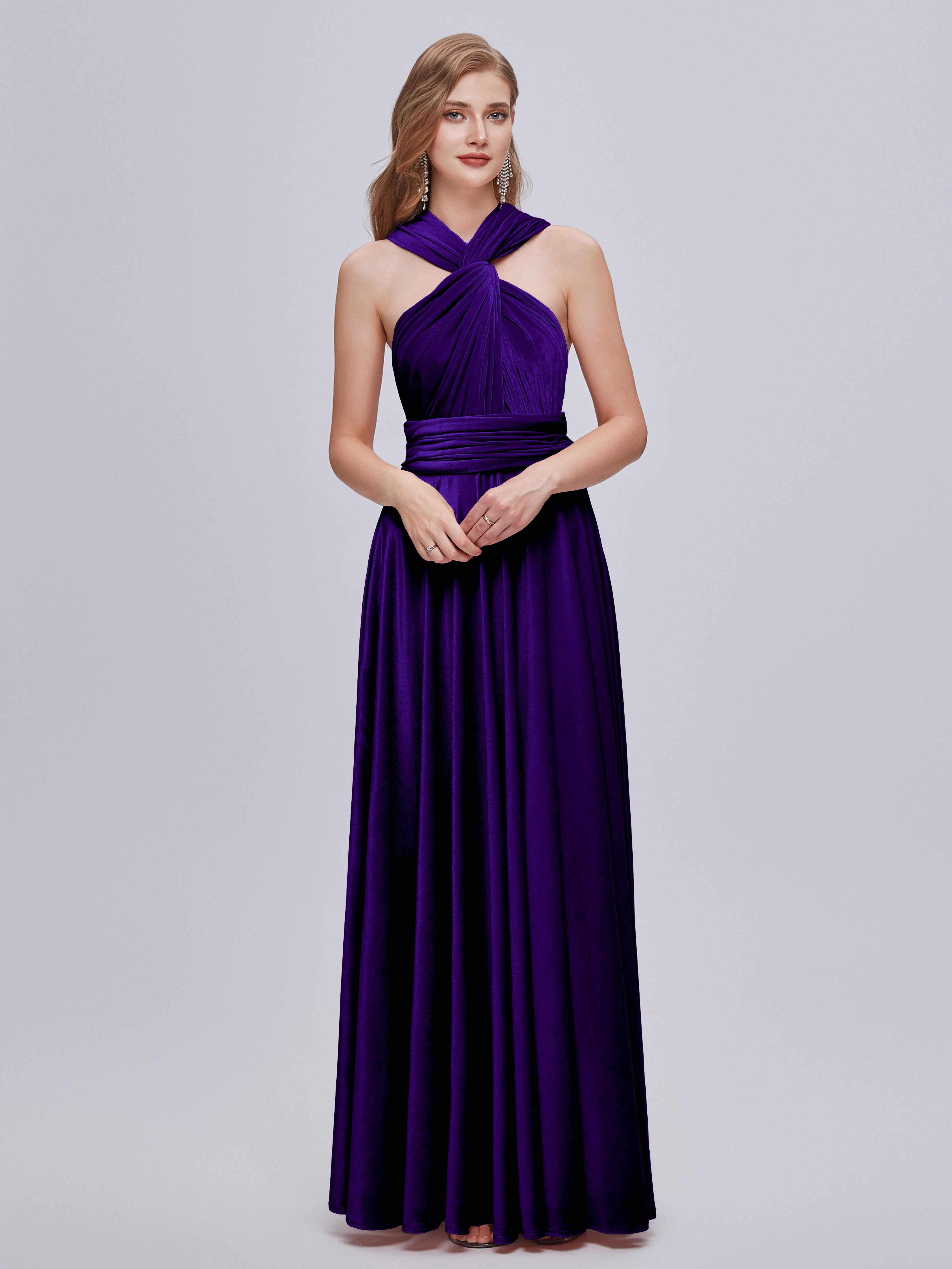 Juliet Gorgeous Convertible Velvet Bridesmaid Dresses