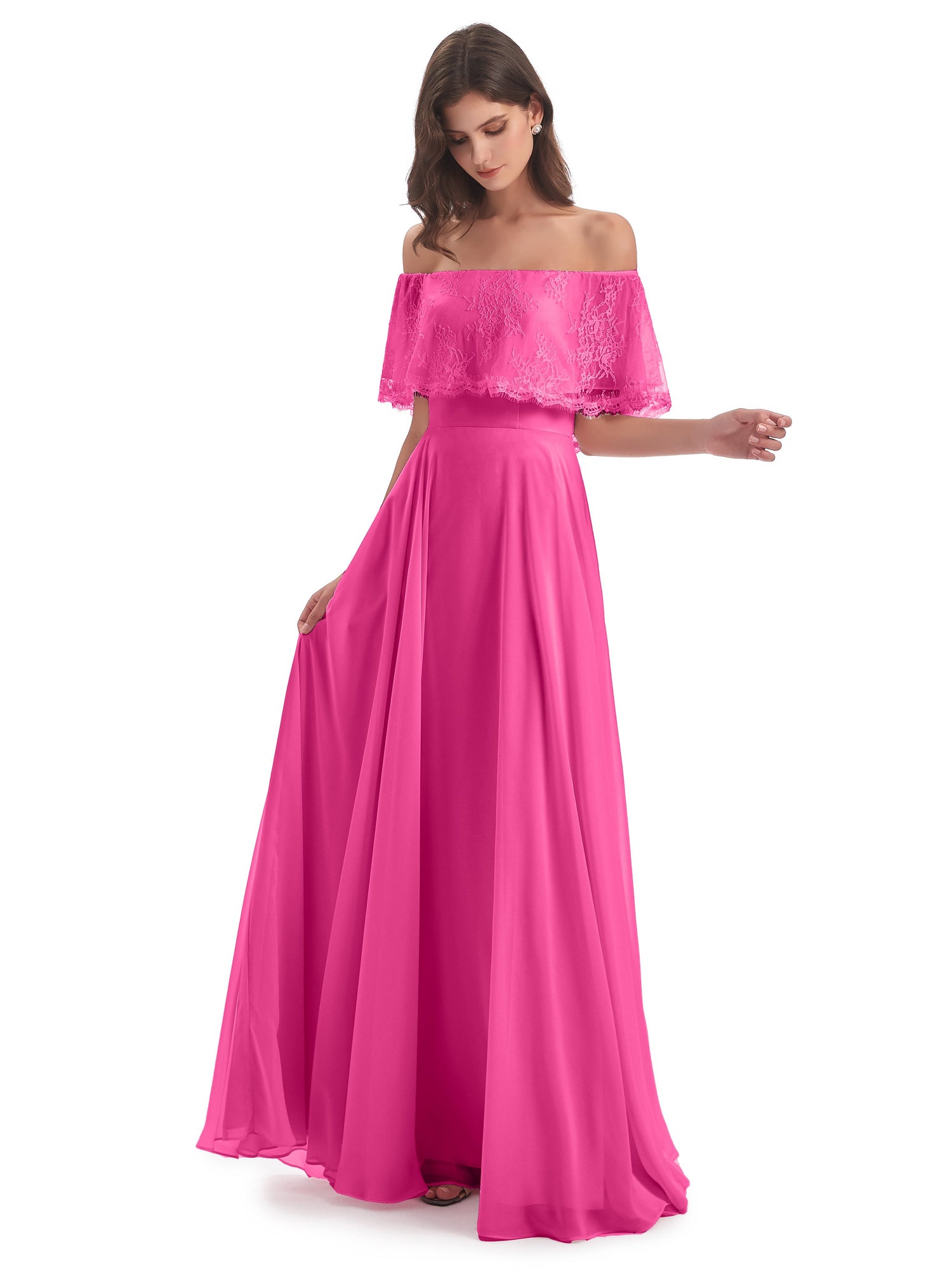 Layla Tulle Maxi Dress | Green + Pink Floral