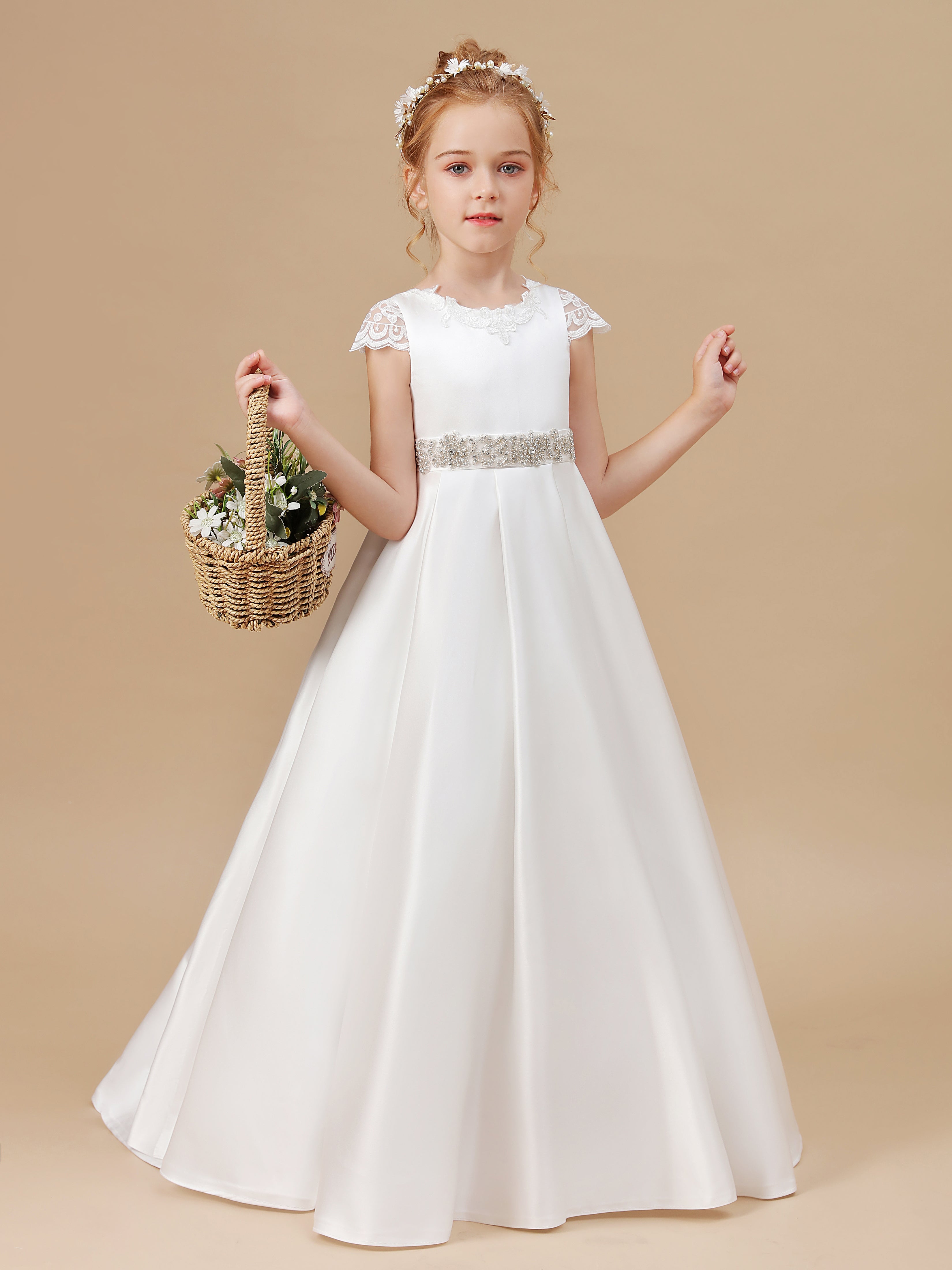 Princess flower girl best sale