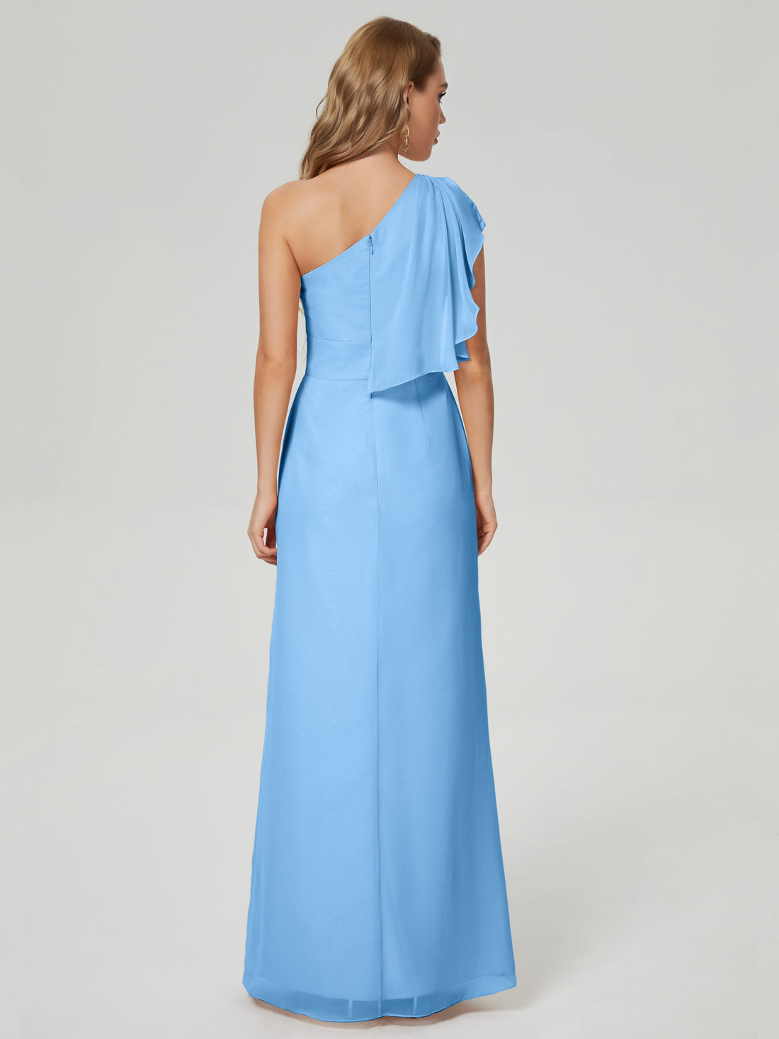 Samara Pretty One-Shoulder Chiffon Bridesmaid Dresses