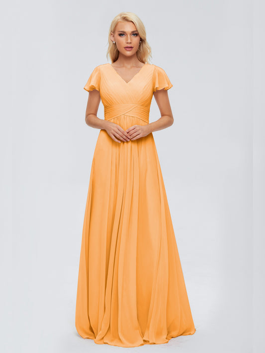beautiful tangerine dress - Gem