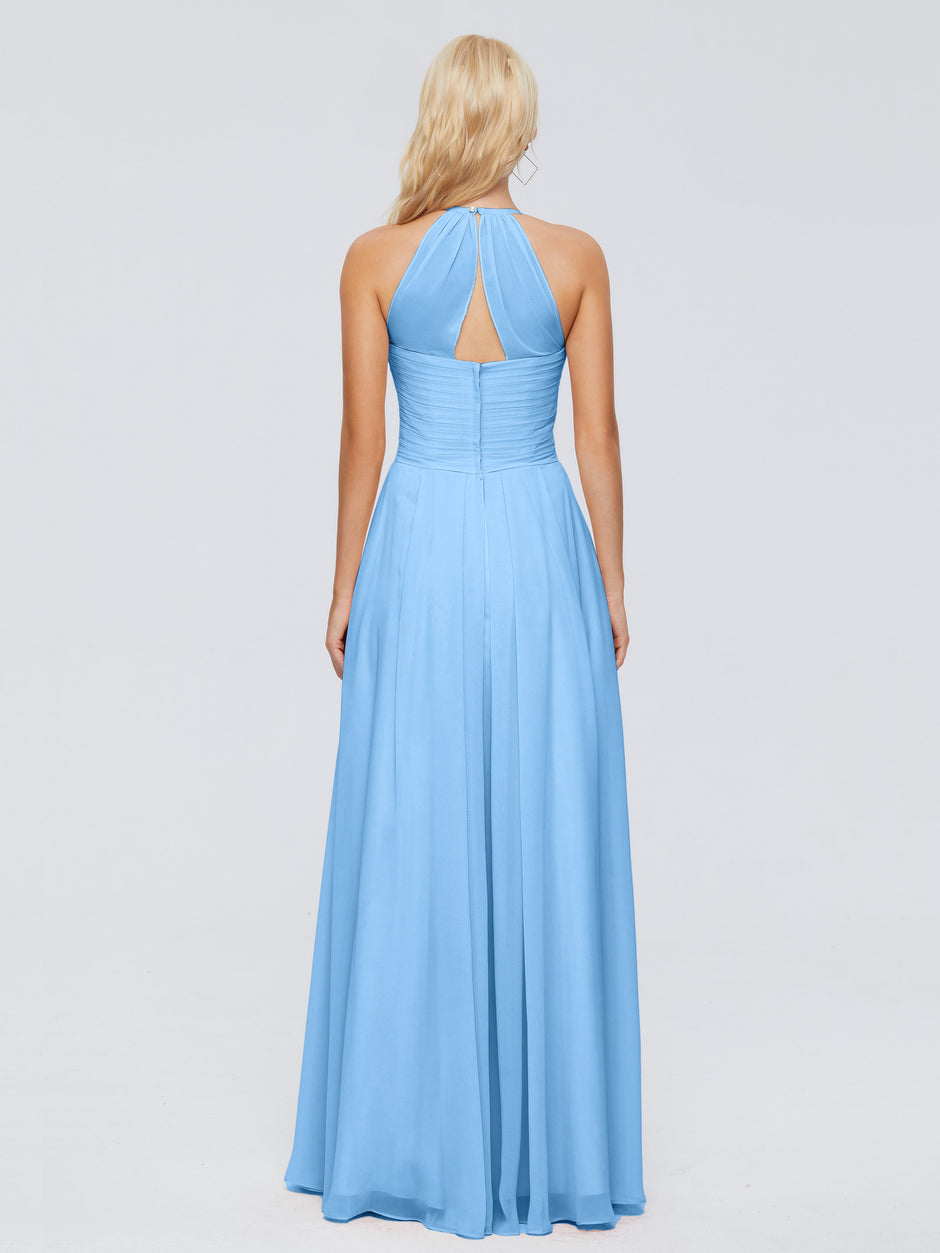 Extremely Delicate Sky Blue Bridesmaid Dresses | Cicinia  Page 2