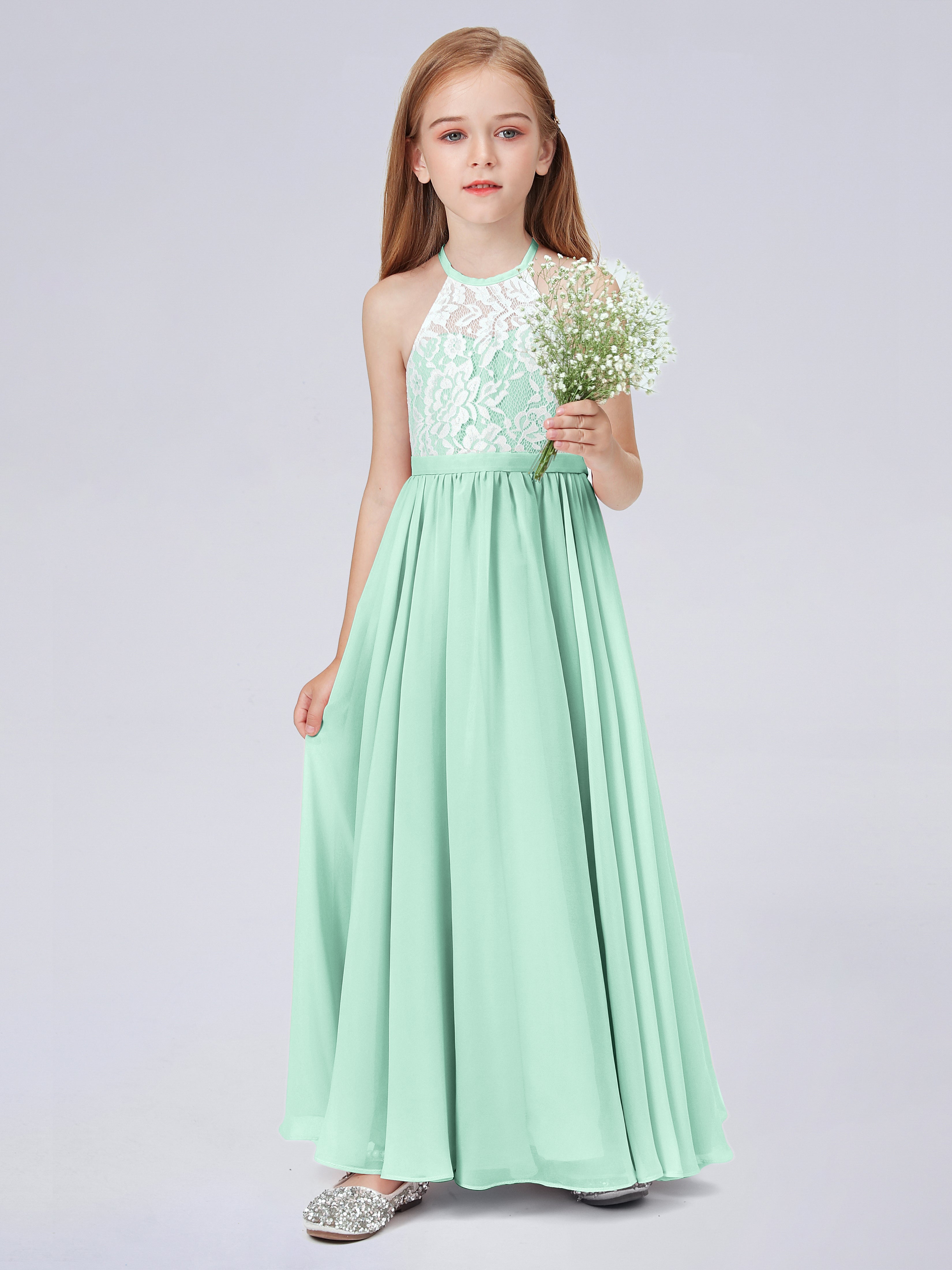 Lace junior bridesmaid dresses best sale