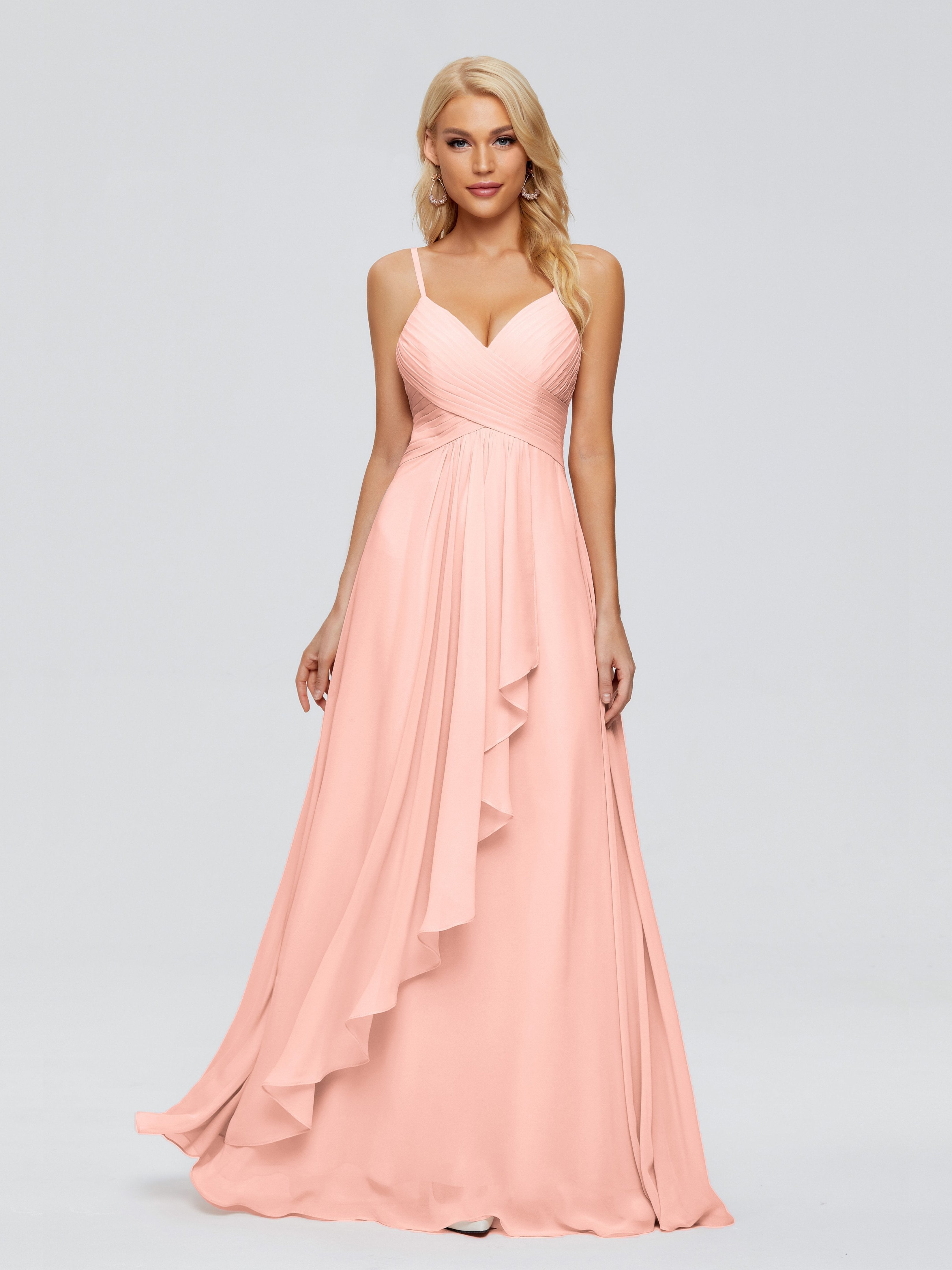 Pretty peach dresses best sale