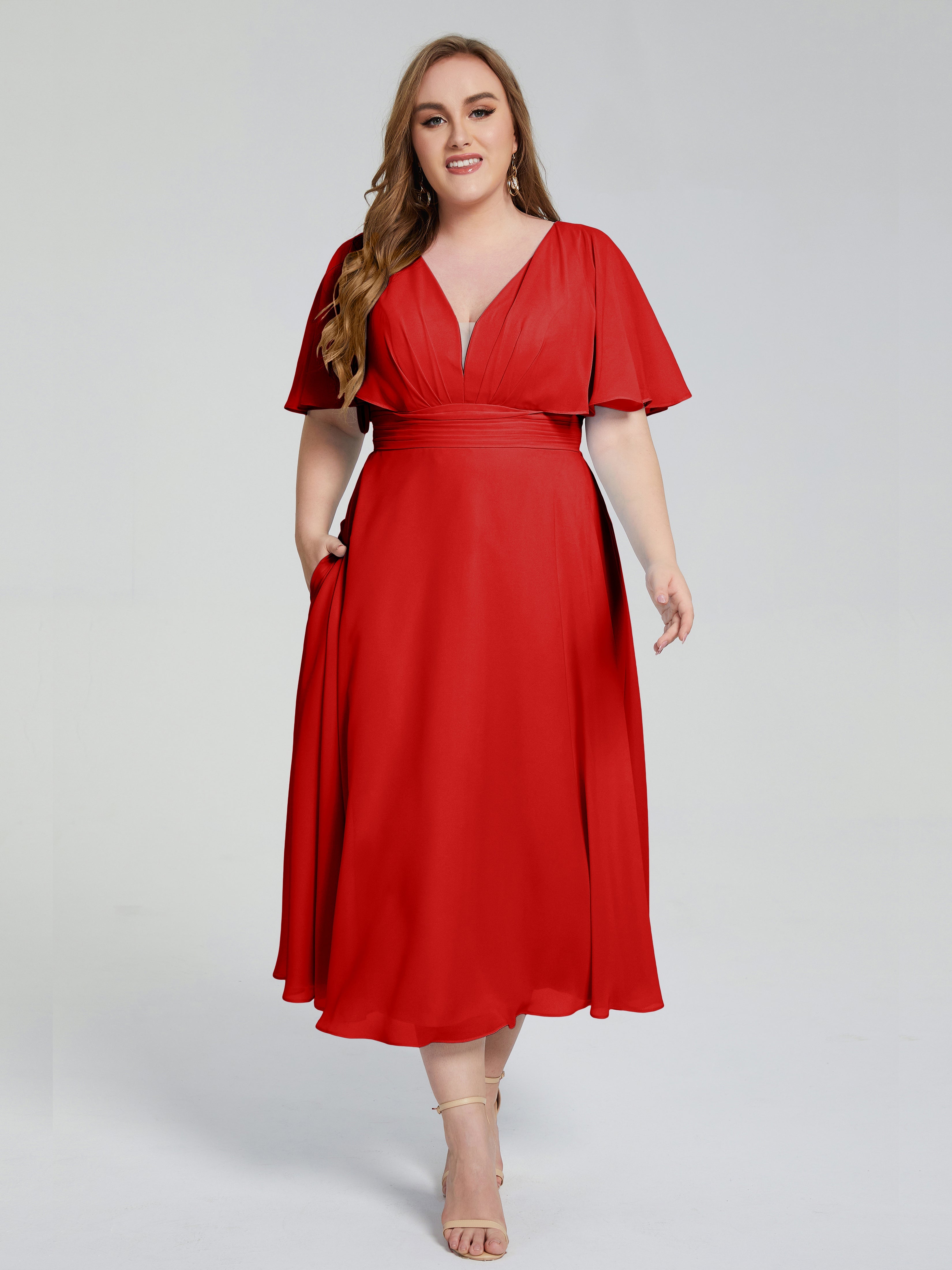 Affordable 79 Red Bridesmaid Dresses 2022 Cicinia