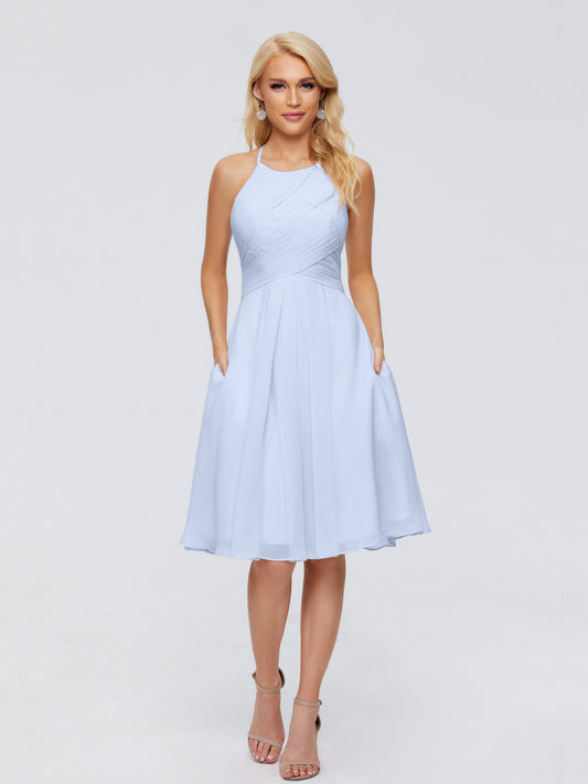 Jovani Dress 23645 | Three Quarter Sleeve Knee Length Evening Dress