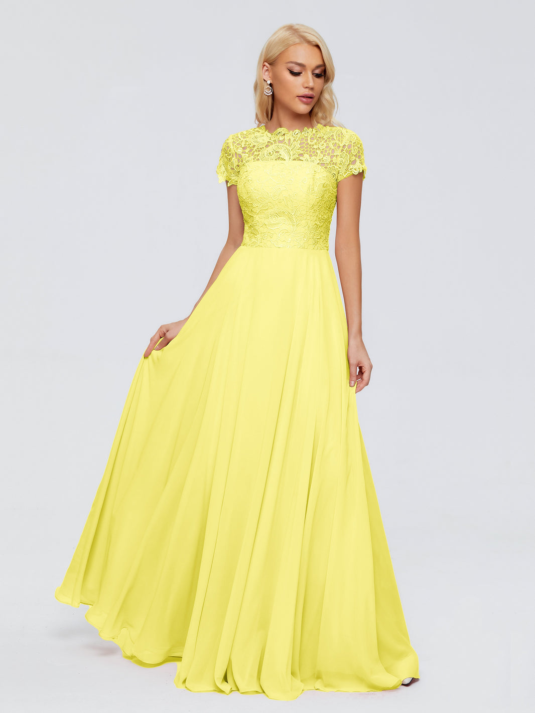 Lemon Bridesmaid Dresses (UK434) Cicinia.co.uk