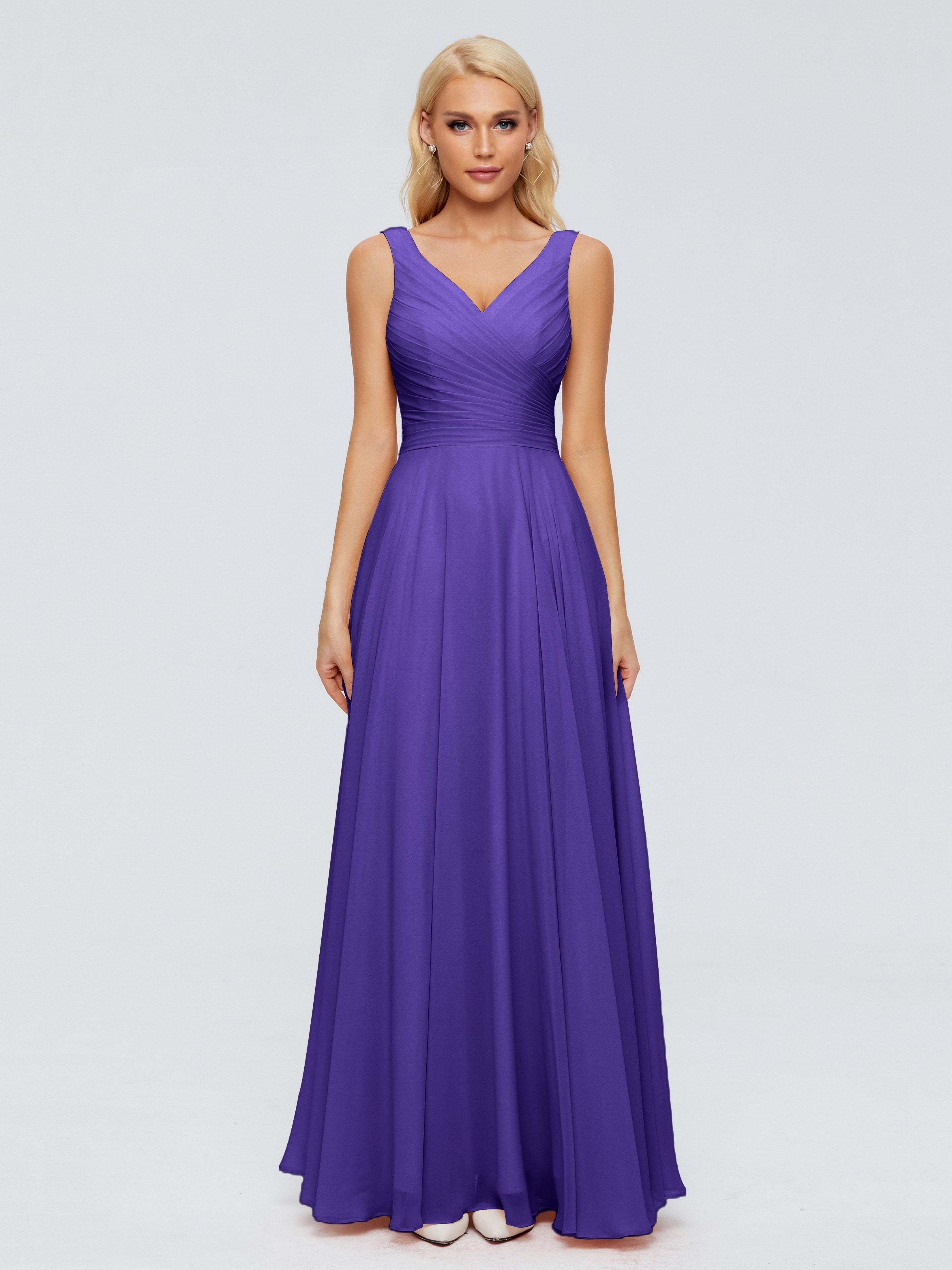 Stylish Asymmetrical Regency Bridesmaid Dresses | Cicinia