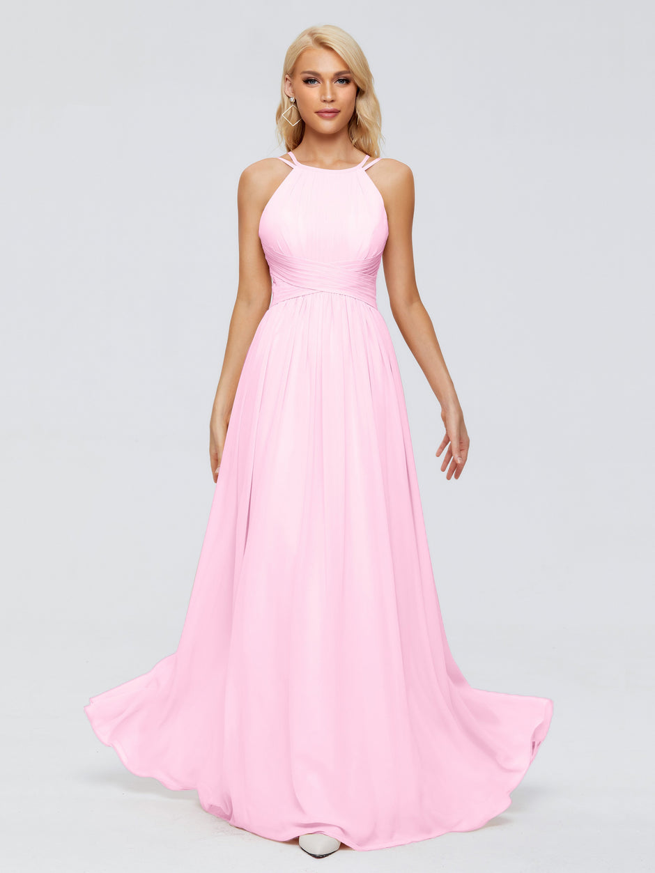 From £69 Sweet Candy Pink Bridesmaid Dresses Cicinia