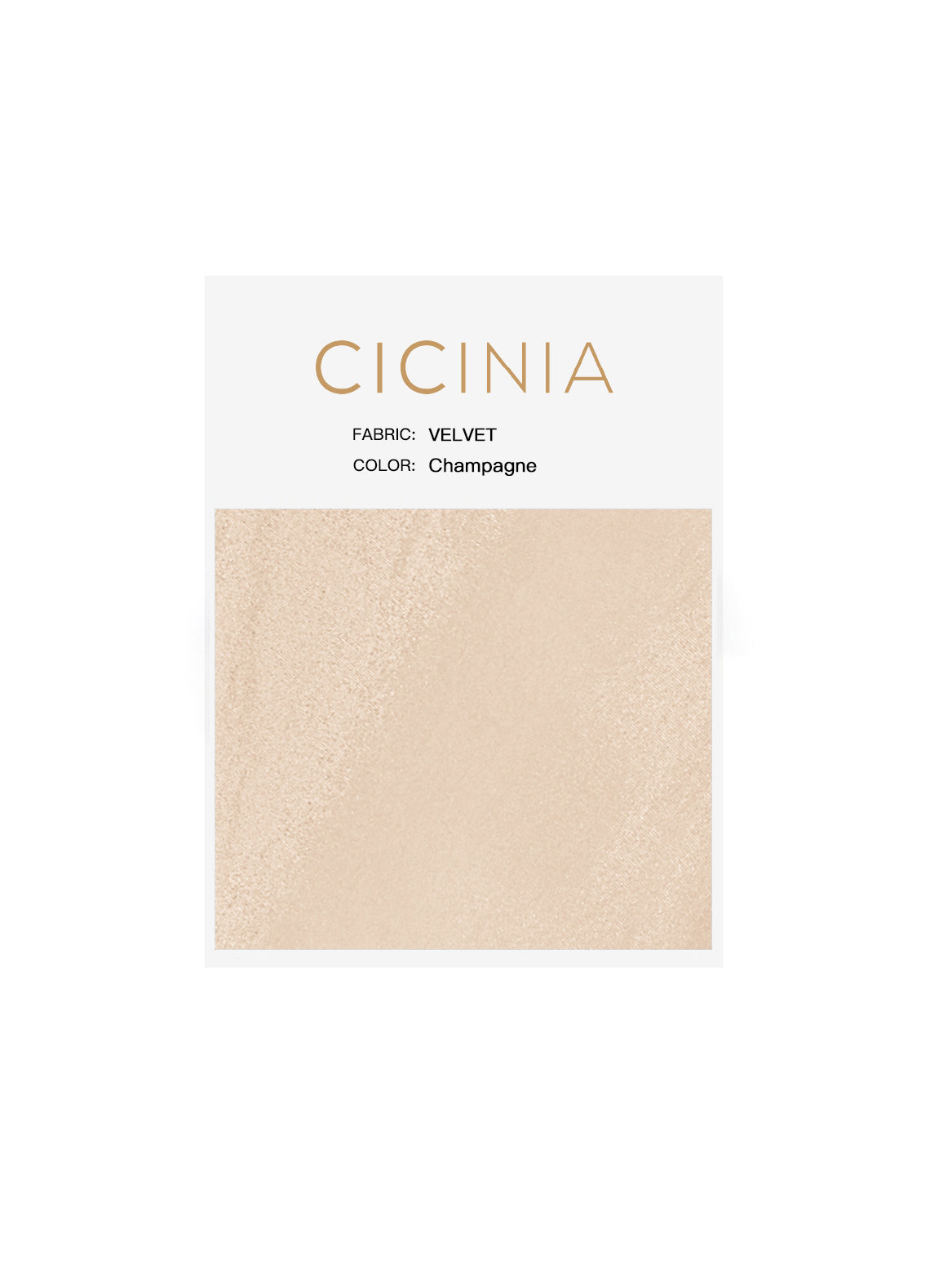 Cicinia Velvet Swatches UK