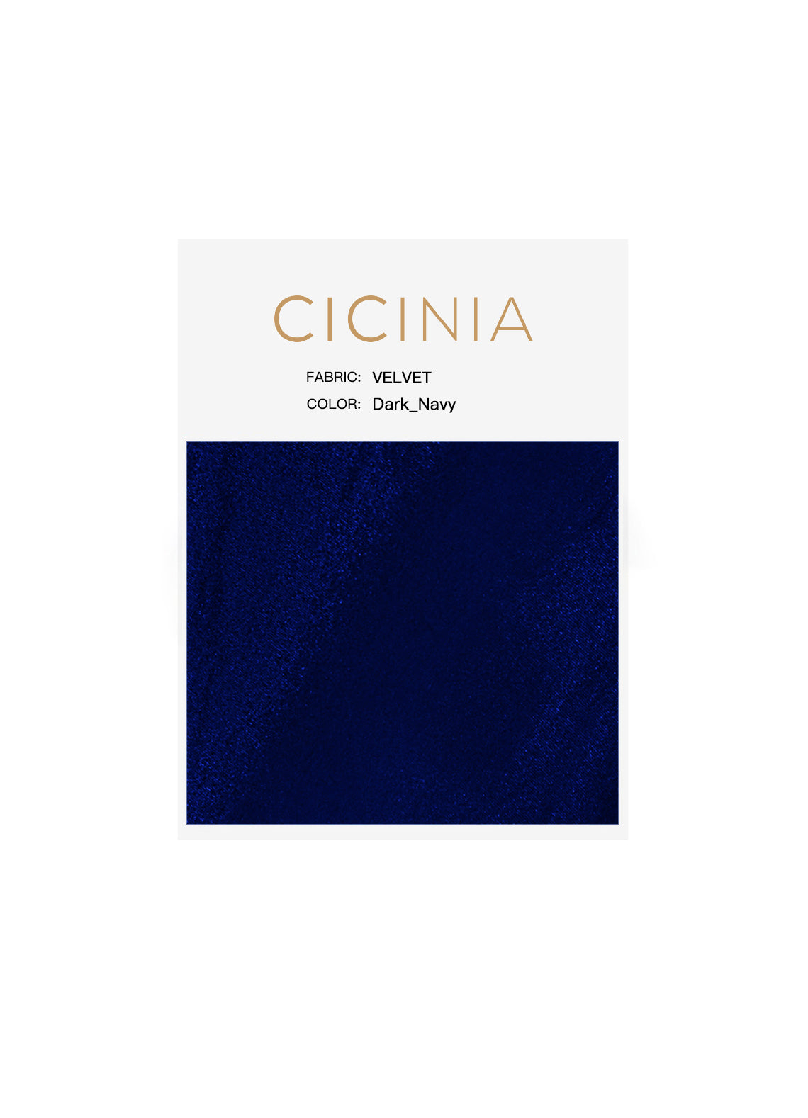 Cicinia Velvet Swatches UK