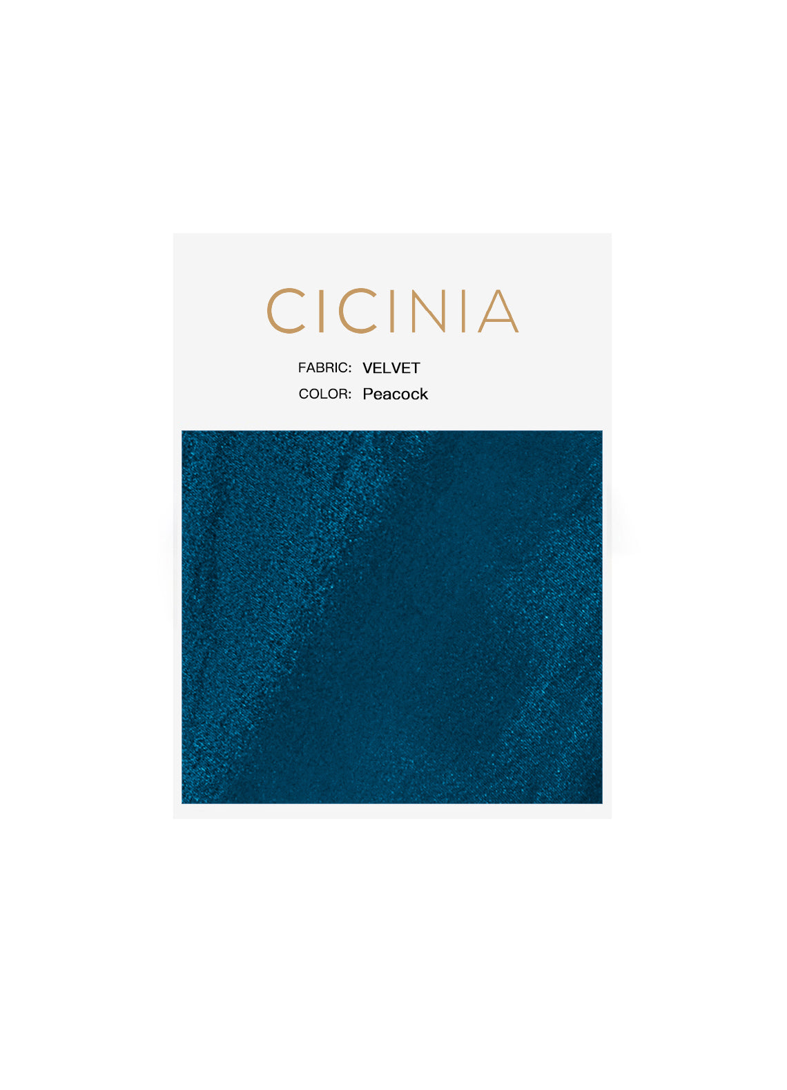 Cicinia Velvet Swatches UK