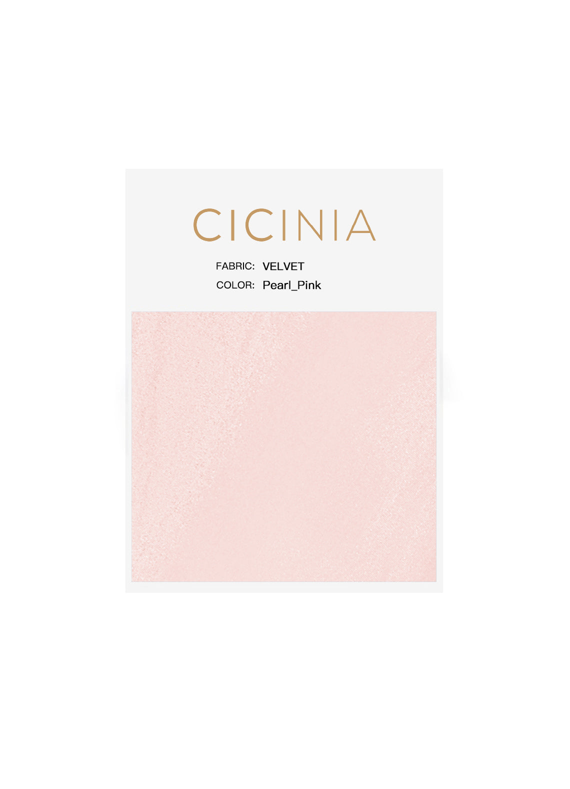 Cicinia Velvet Swatches UK