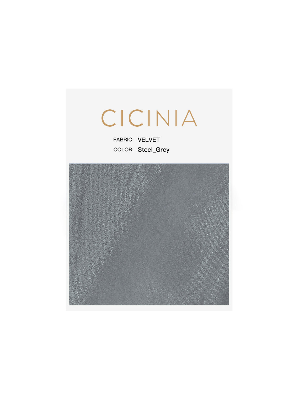 Cicinia Velvet Swatches UK