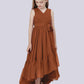 Chiffon High-Low Junior Bridesmaid Dress