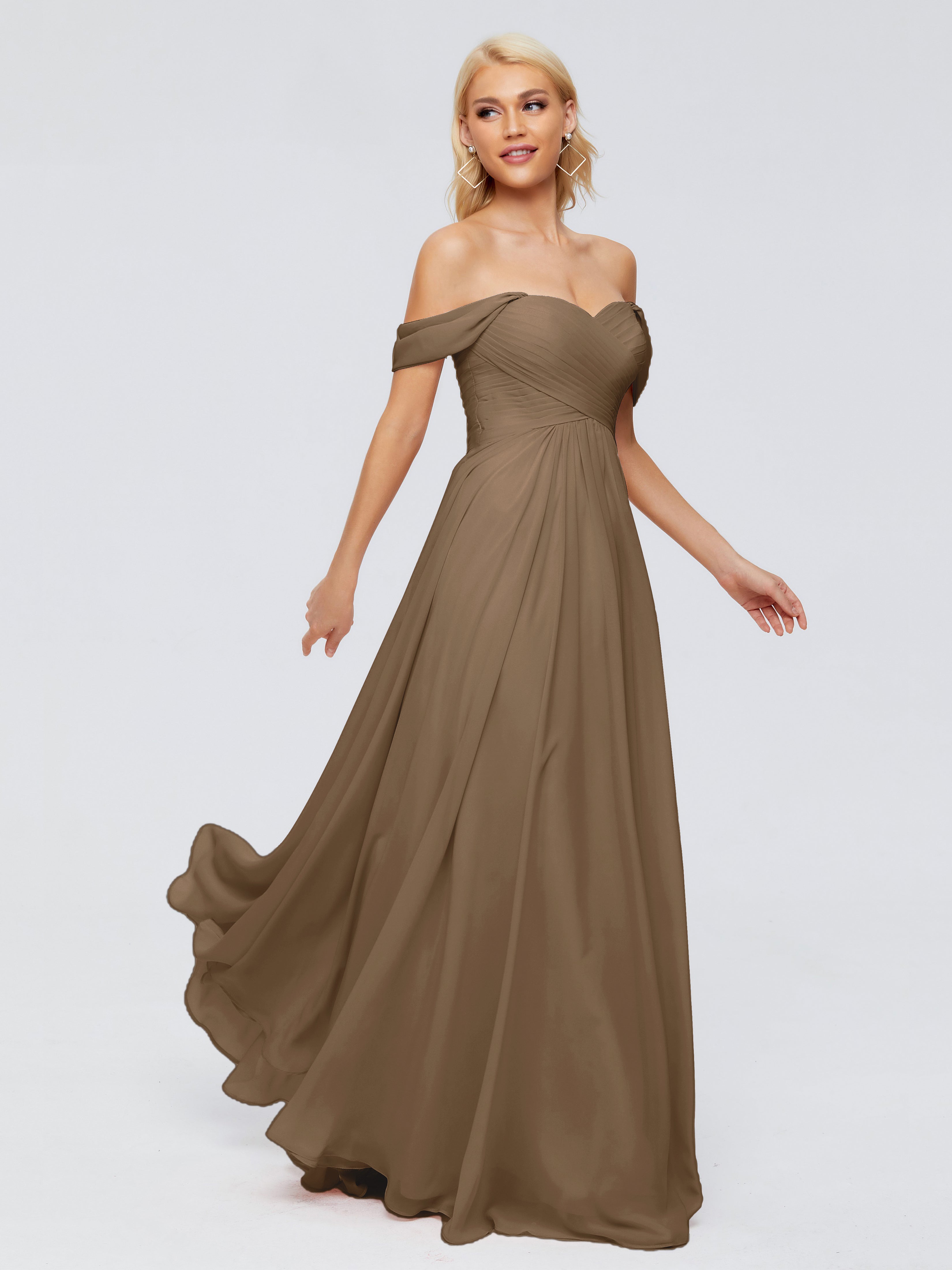 Mocha Bridesmaid Dresses