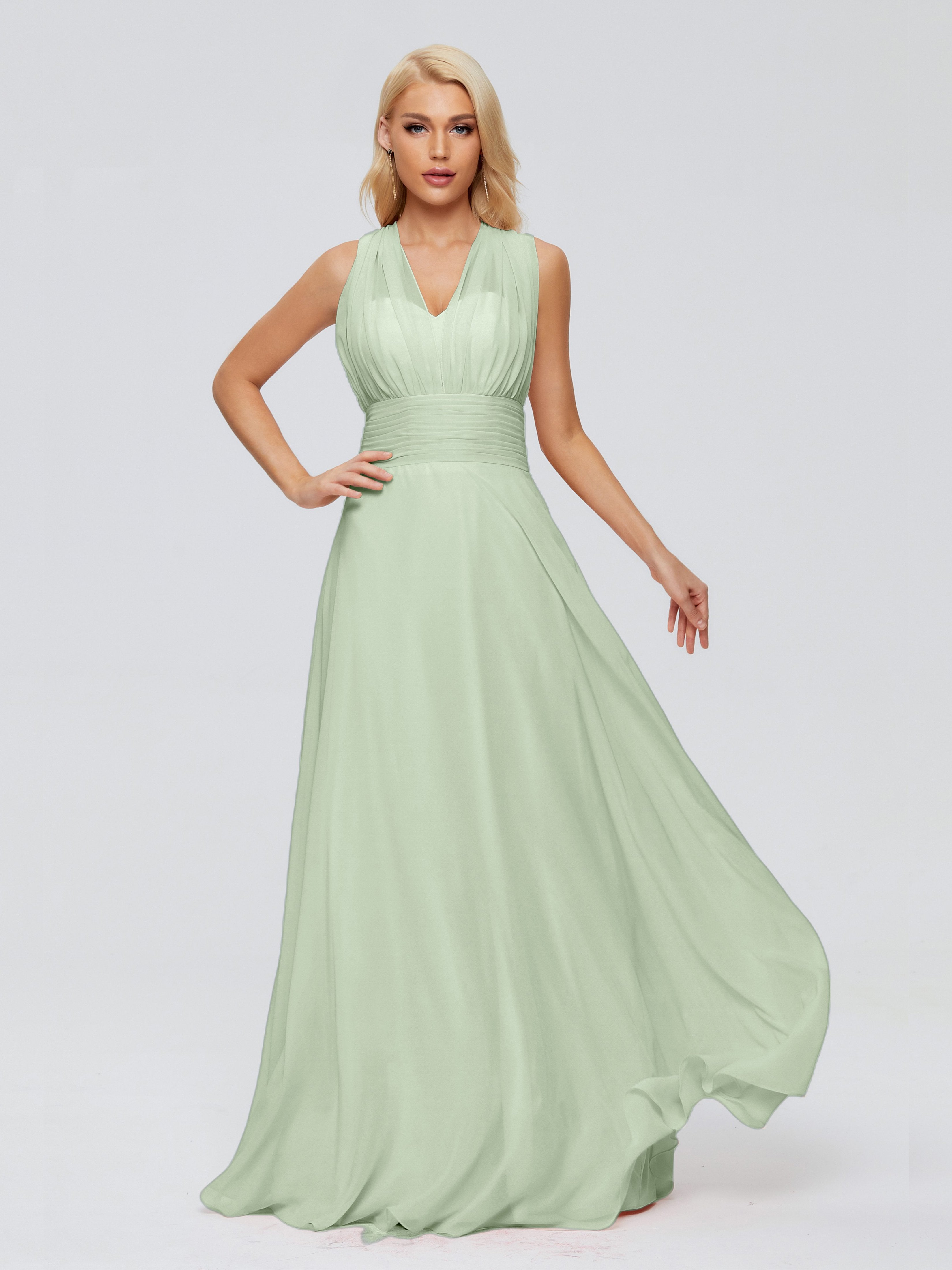 Popular Dusty Sage Bridesmaid Dresses | Cicinia – Page 2